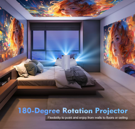 Magic Home Theater Pro Projector [with built-in apps]