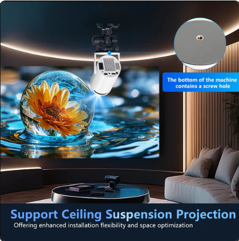 Magic Home Theater Pro Projector [with built-in apps]