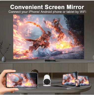 Magic Home Theater Pro Projector [with built-in apps]