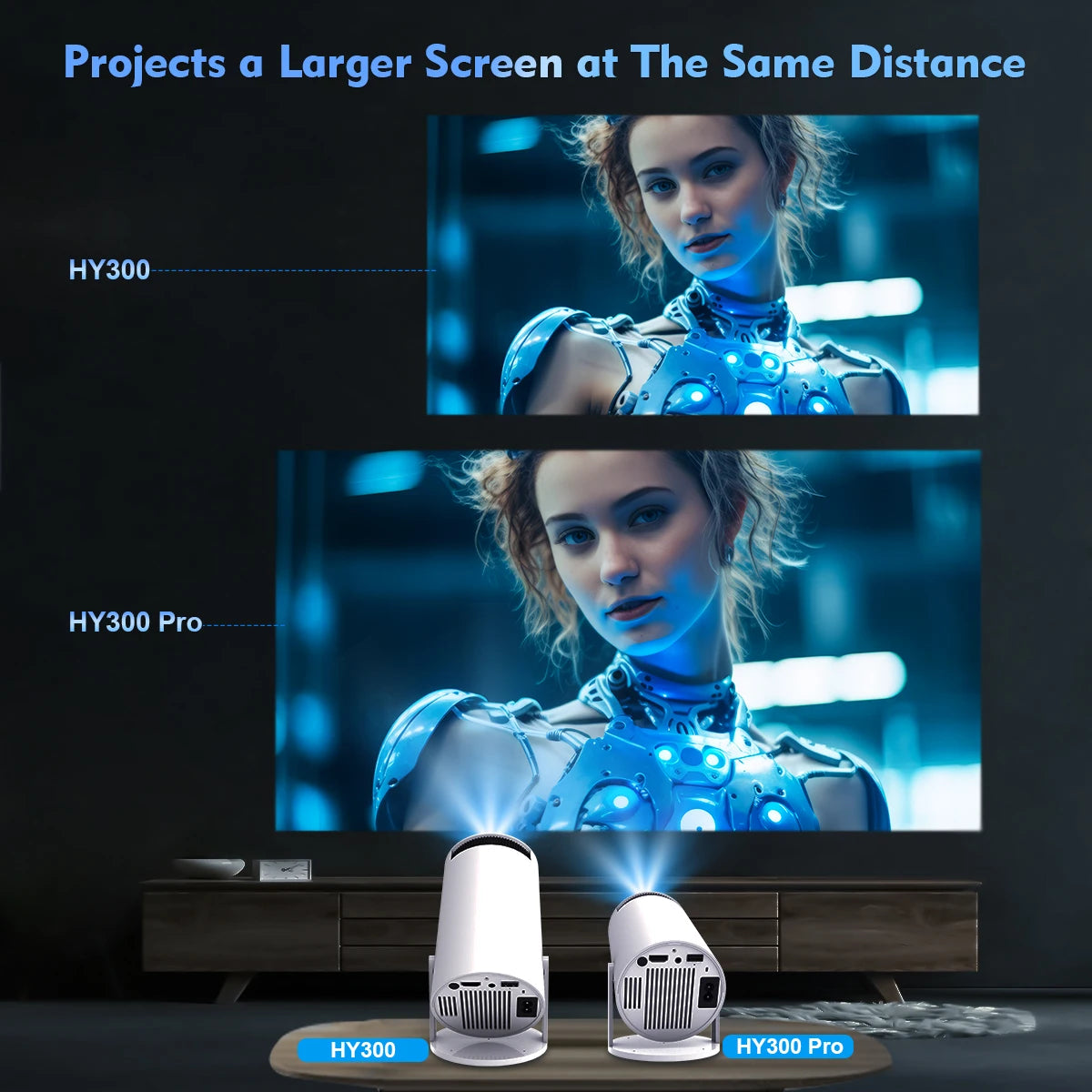 Magic Home Theater Pro Projector [with built-in apps]