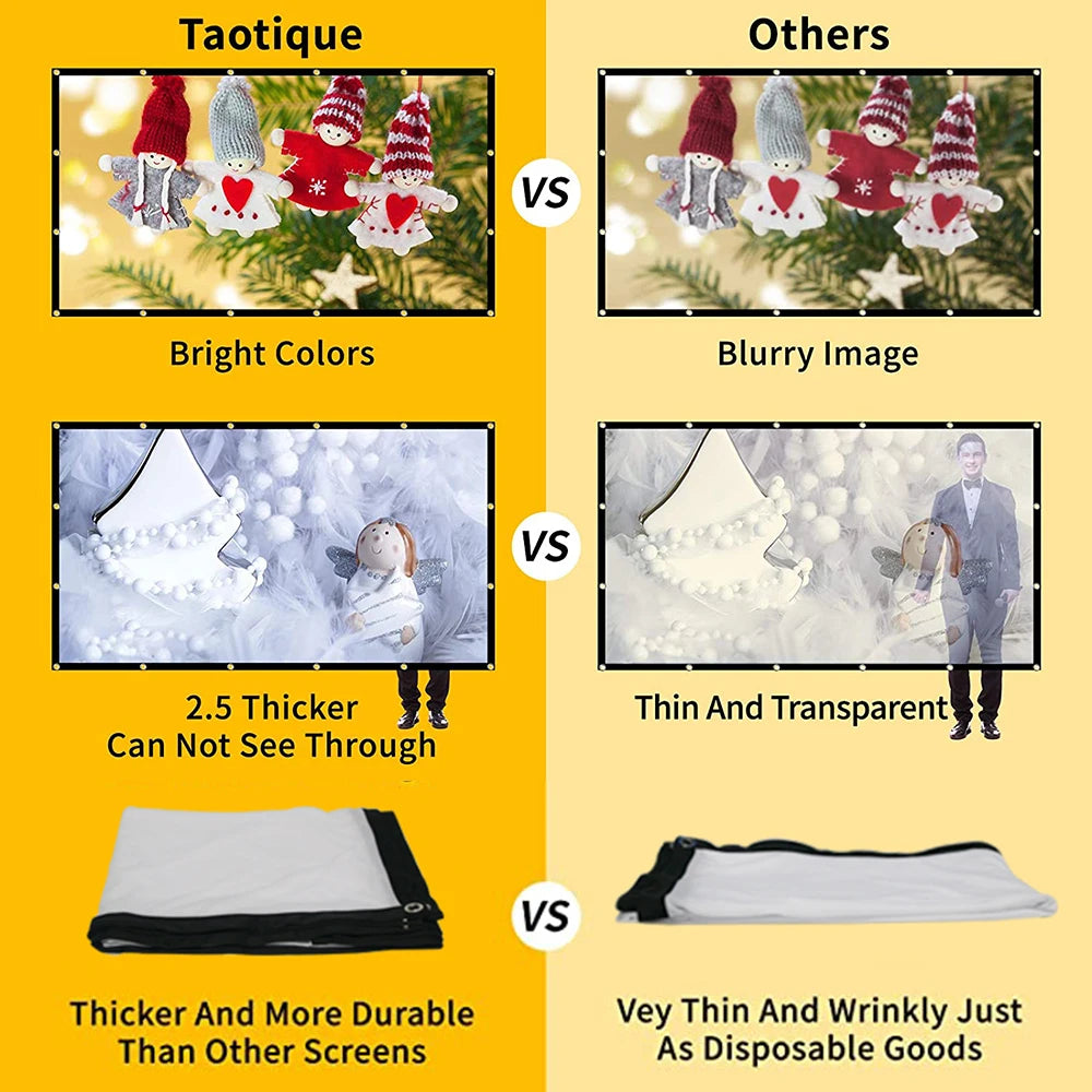 Portable Projector Screen